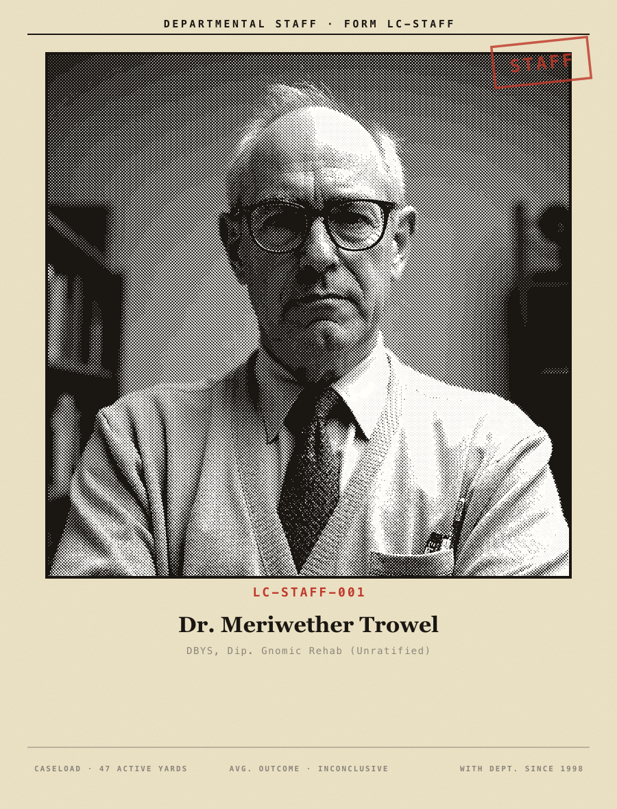 Portrait of Dr. Meriwether Trowel